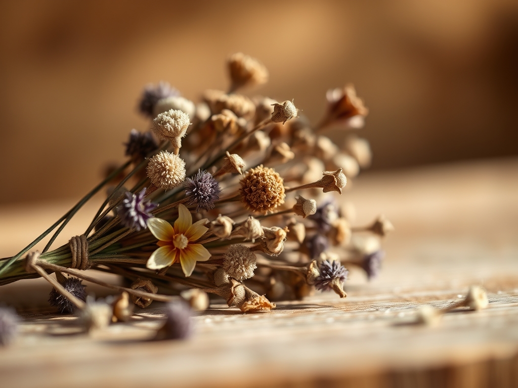 Dried Flower Pressing