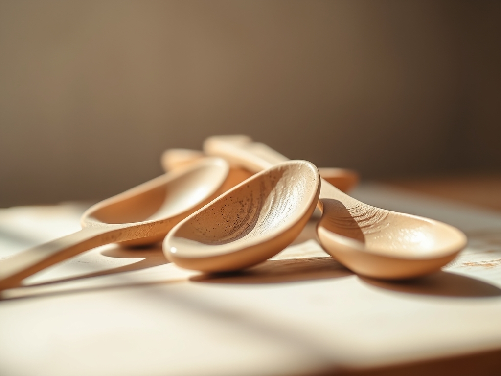 Hand Crafted Clay Spoons
