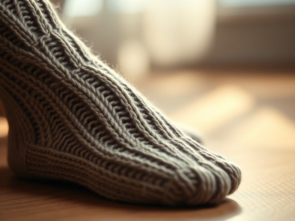 Hand Knit Wool Socks