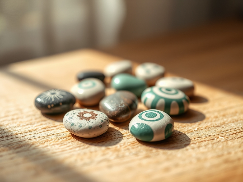 Hand Painted Pebbles
