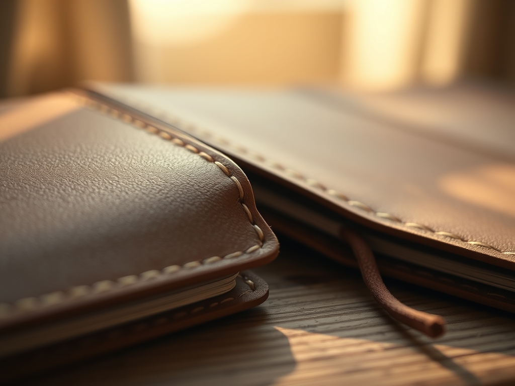 Hand Stitched Leather Notebooks