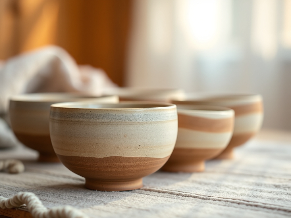 Hand Thrown Tea Bowls