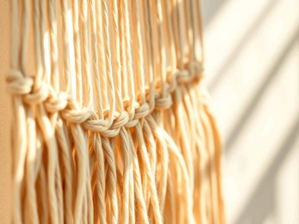 Minimalist Macrame Wall Art
