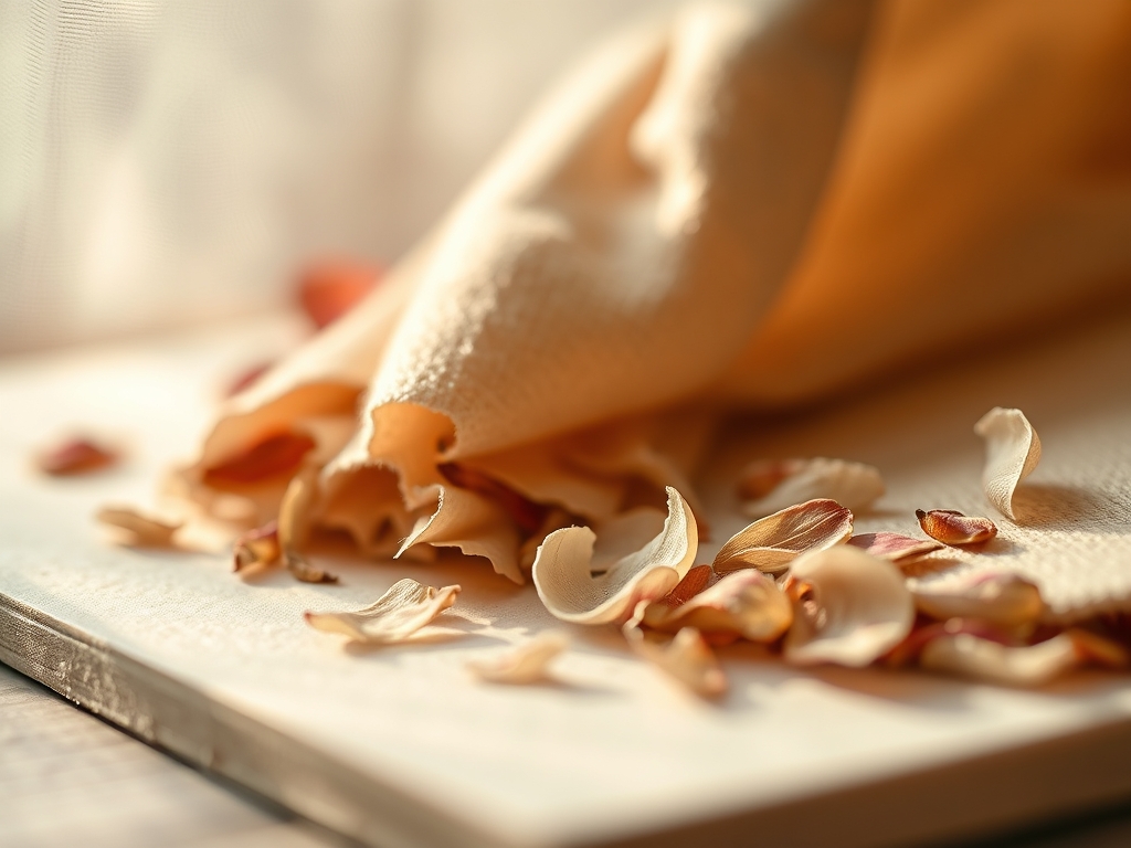 Paper Making With Petals