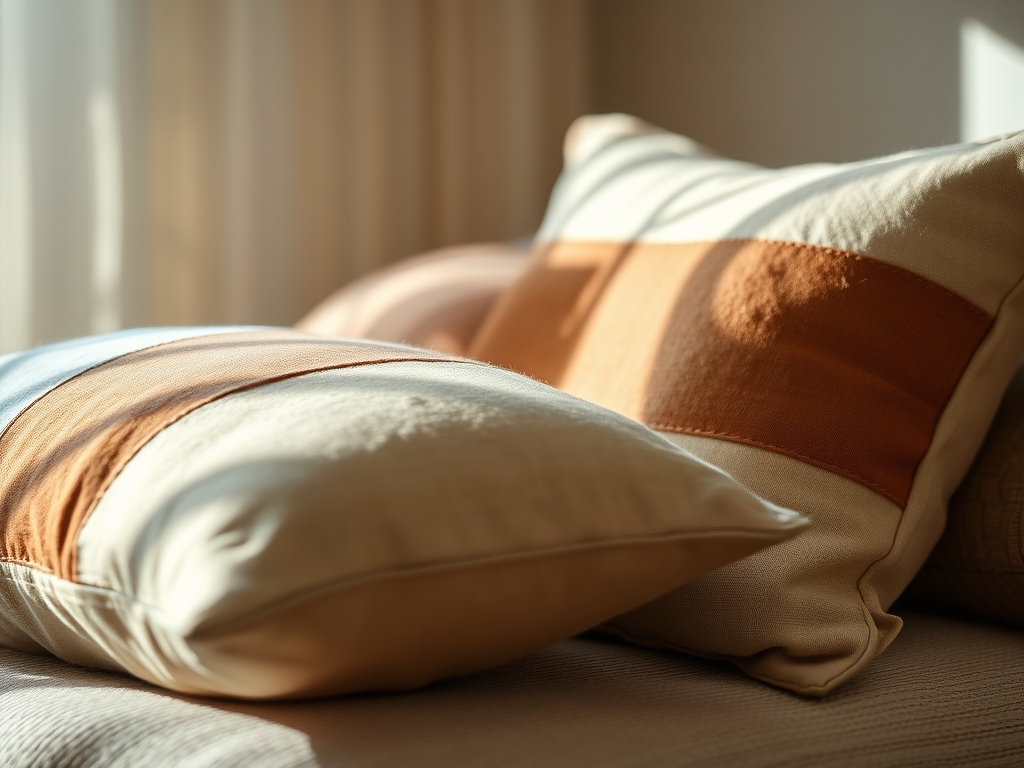 Patchwork Linen Pillows