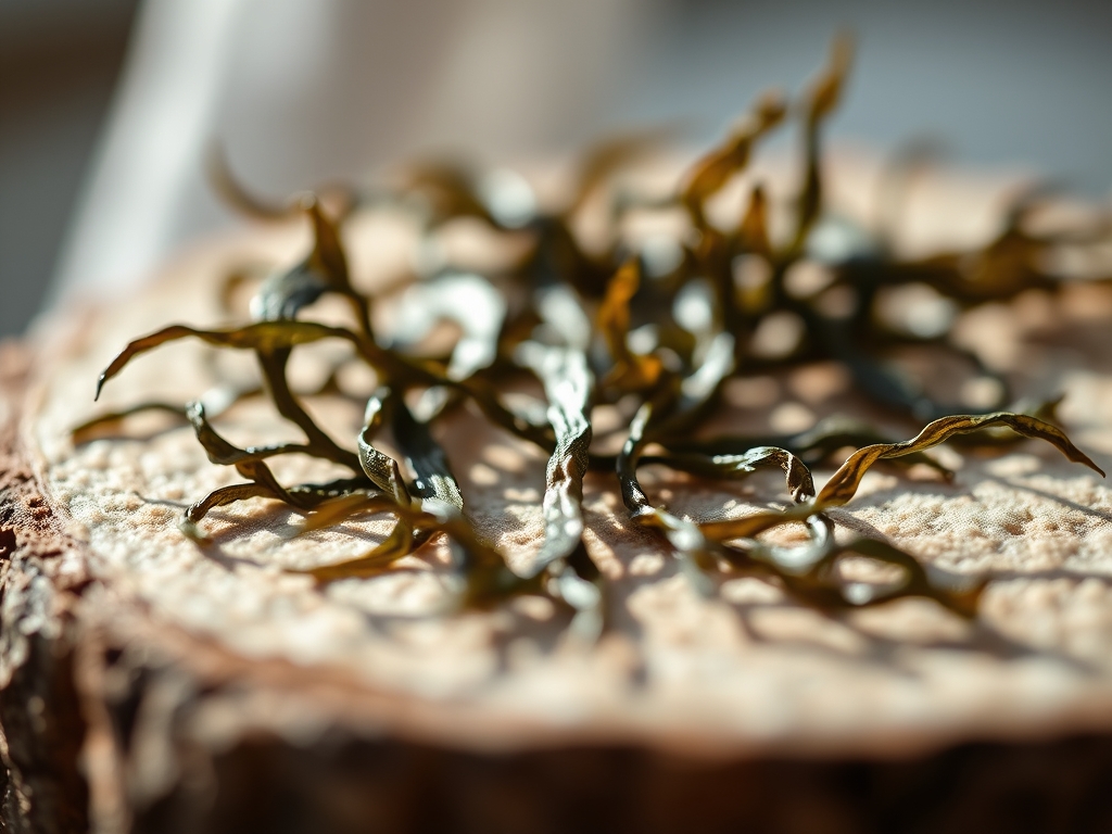 Pressed Seaweed Art