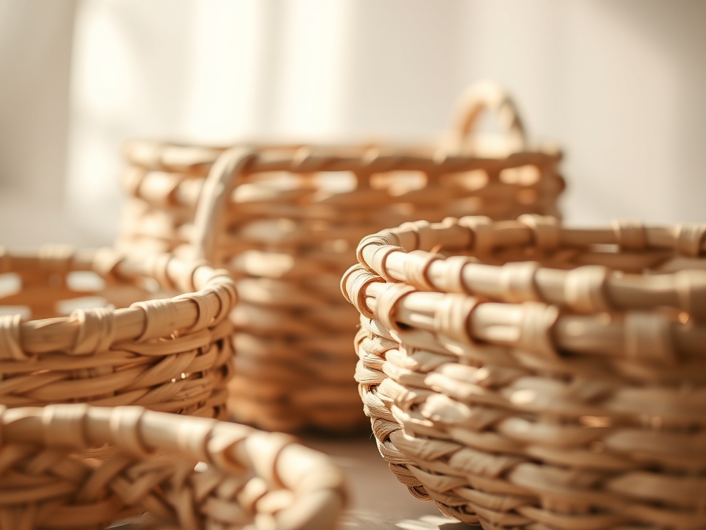 Woven Paper Baskets