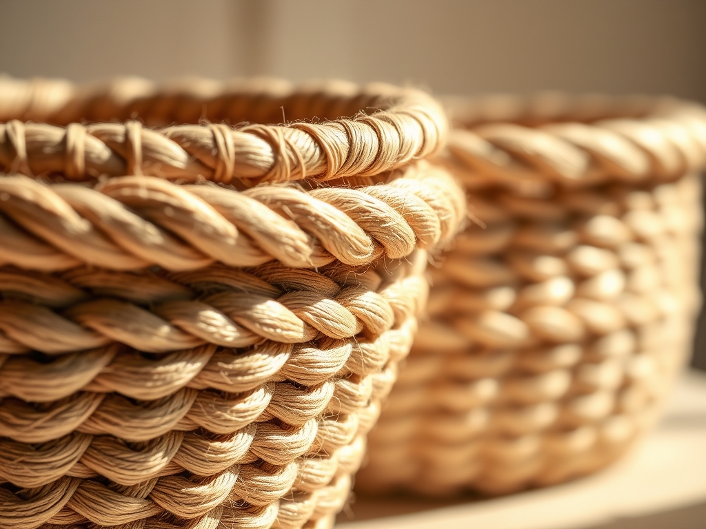 Woven Rope Baskets