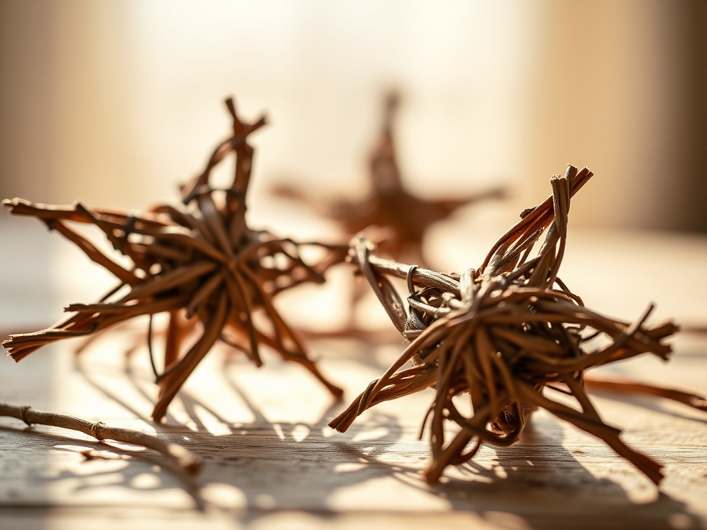 Woven Twig Stars