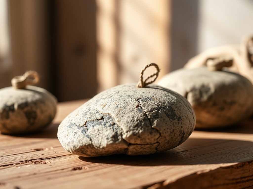 Hand Crafted Stone Weights