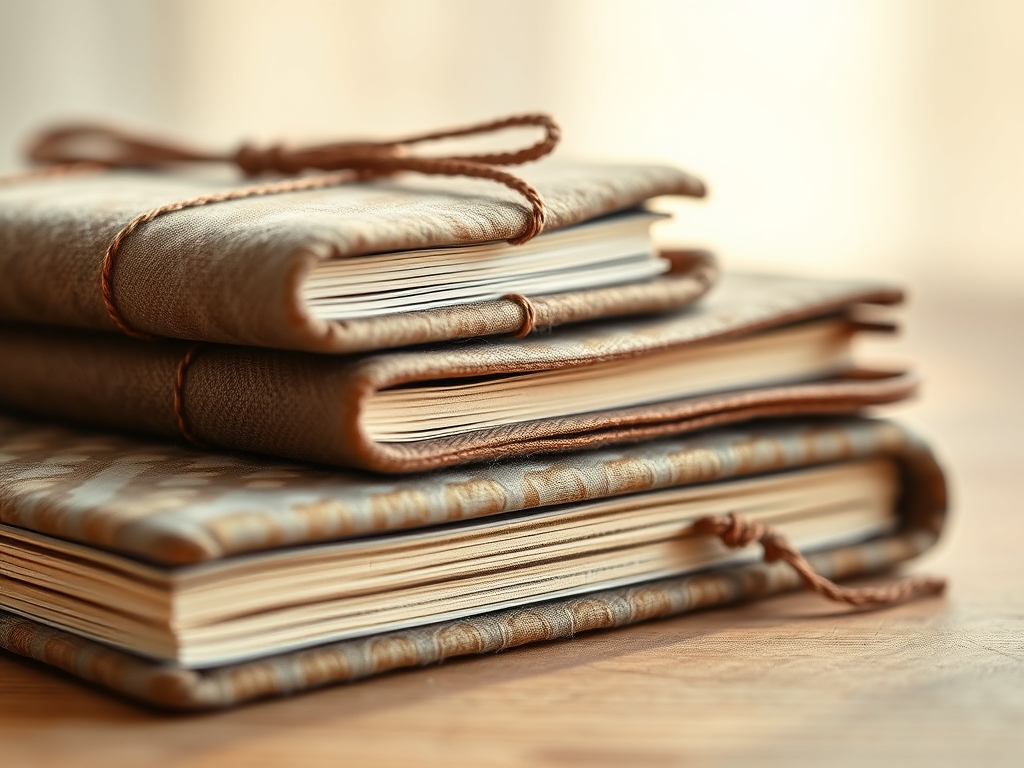 Hand Stitched Travel Journals