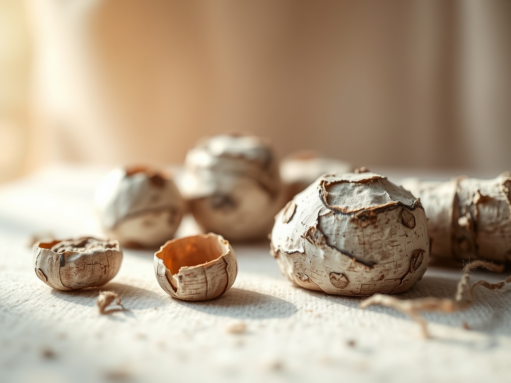 Natural Birch Bark Crafts
